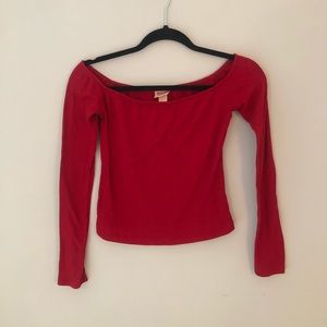 MOSSIMO off the shoulder blouse